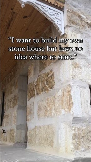 Start with our stone house building guide! Link in the description and comments.