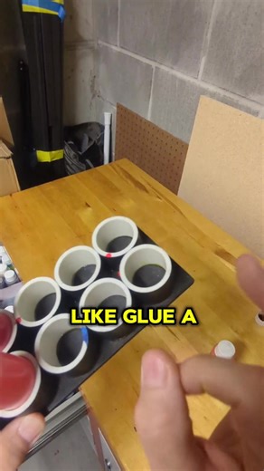 The ultimate airbrush paint drawer hack! 🤯 PVC pipe = perfect paint organization. So satisfying to see all those colors lined up and ready to go! #PaintOrganization #WorkbenchGoals #AirbrushArt #ArtHacks #ReelItIn | Airbrush Events