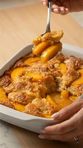 3 Ingredient cake mix cobbler