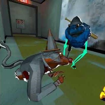 robot infection episode 15 S2.. #gorillatag #vr #animalcompany #gaming #funny #robot #shorts