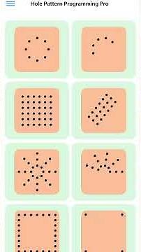 Hole Pattern Programming App for CNC and VMC professionals Available on the App Store