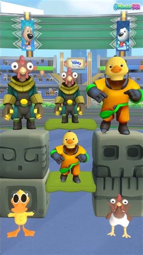 The up-and-down game. Who do you choose? #shorts #MonsterBiBi