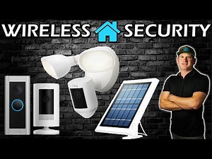 Ring Wireless Security - Doorbell Pro, Floodlight Wired Pro, Stick Up Cam, Solar Panel
