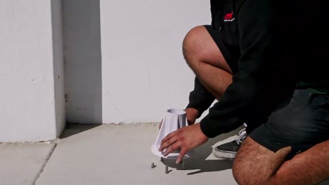 GoSports 500lb Equivalent Pool Deck Umbrella Anchor - Permanent Ground Anchor for Outdoor Umbrellas, Sunshades or Light Strings - Black, White