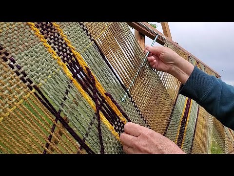 Continuous Strand Weaving - Right Return Method - The Basics