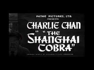 30 The Shanghi Cobra 1945 Excellent