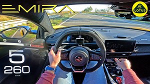Lotus Emira V6 Manual Autobahn Drive