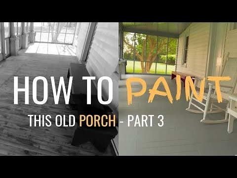 How to Paint a Porch or Deck | This Old House Porch - Part 3