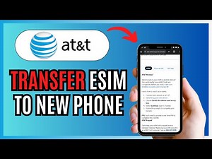 How To Transfer AT&T eSIM To New Phone 2024!