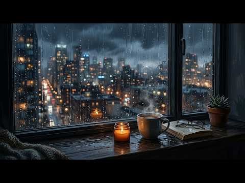 Kyoto Temple Rain Sounds + Hypnagogic Ambient - ADHD Relief & Meditation Music