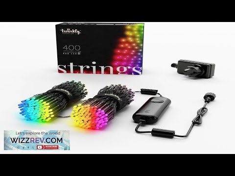 Twinkly Strings App Controlled LED Christmas Lights 400 AWW Ecomm OPEN