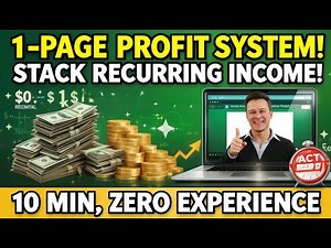 1 Page Profit System Review: Stack Recurring Income in 10 Minutes with ZERO Experience!