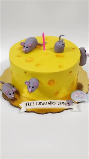 Pastel de Ratón: Creatividad para Cumpleaños de Ryan
