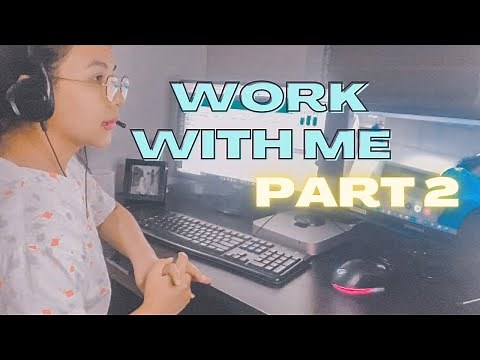 MEDICAL LIVE SCRIBE 2021: WORK FROM HOME WITH ME PART 2 | EULIE TAN
