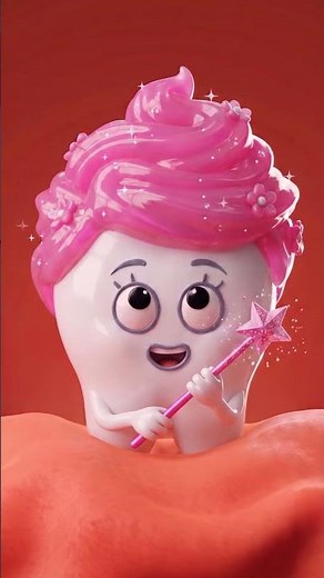Brushing teeth is fun for your little teeth!