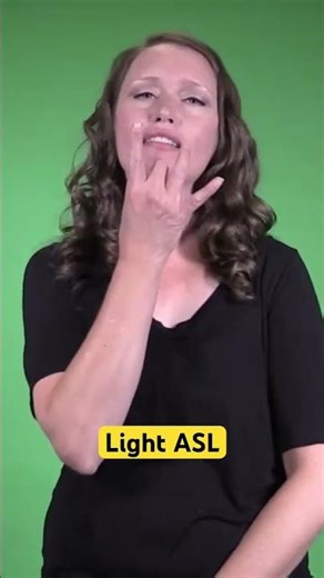 💡 Light in ASL 💡Essential classroom signs #asl #aslinteractive #class #shorts