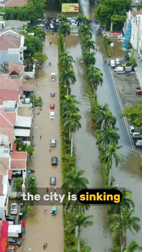 Jakarta, Indonesia Disappearing Countries #travel #shorts