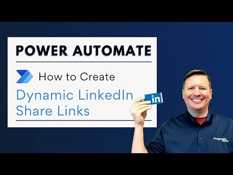 Power Automate: How to Create Dynamic LinkedIn Share Links