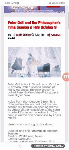 Peter Grill and the Philosopher’s Time Season 2 Hits 10/09