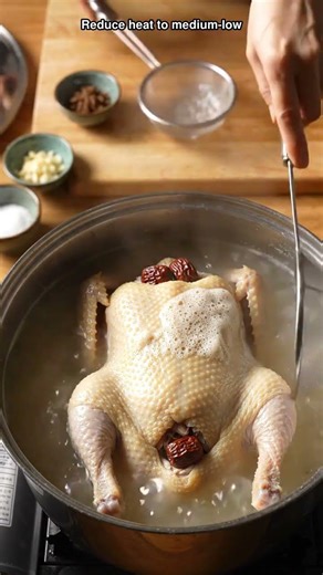 Whole Chicken Soup-Stir (Simplified) Recipe — Easy Korean Cooking in 20s