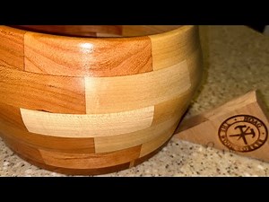 Cherry and Maple Segmented Bowl - Instructional Video