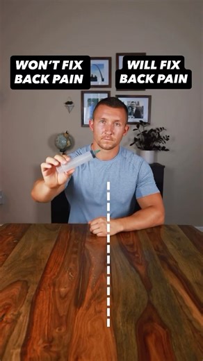 How to fix back pain