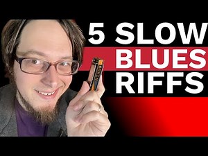 🔥 5 Slow Blues Harmonica Riffs 🔥