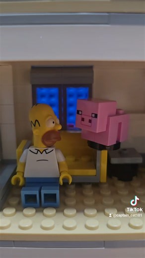 Tik Tok: Homer Simpson and The Pig (The Simpsons Movie)