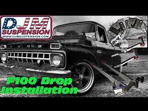 Dropping A '65 Ford F100's Twin I-Beam Suspension All The Way Around - 1194video
