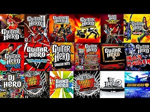 The Evolution of GUITAR HERO Games (2005-2024)