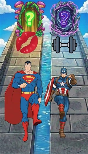 Kiss Run Challenge! Shrek vs Fiona Wedding Challenge