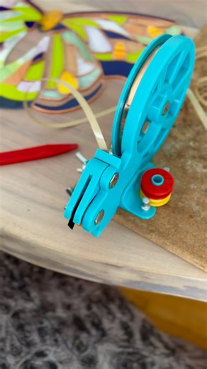 Tiny Glass Shop | Testing out this new Mini Tabletop Foiler from @driftlessglassworks and I gotta say…this is the best foiling tool I’ve used so far and it’s... | Instagram