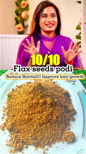 Flaxseed Podi Recipe for Hair Growth and Health