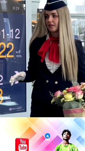 😲🌹 Why Flight Attendants Wear Such Glamorous Outfits #shorts #fashiontrendsviralshorts #style