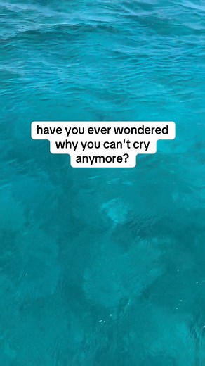 why you can’t cry anymore—what you need to know 👇🏼 if you’ve been through a lot of trauma over a prolonged period of time, your emotions, your body & your nervous system can start to shutdown 🥹 this isn’t your fault! it is an automatic, physiological reaction to the amount of trauma you’ve gone through 😮‍💨 your emotions, your body, & your nervous system start to shutdown in an effort to protect you from experiencing more trauma & stress 🥹 (this is called dorsal vagal shutdown) 🙌🏼 your do