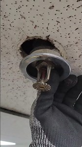 replace ceiling tile with sprinkler head