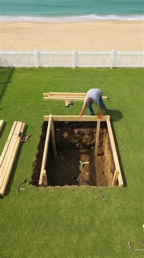 I Built a Secret Underground Bunker on the Beach (Insane Timelapse)