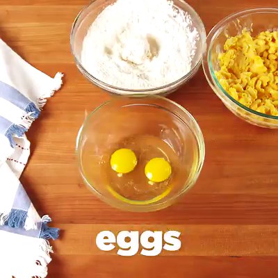 Mac & Cheese Bombs are the most dangerous way to upgrade your favorite boxed mac. Full recipe: http://dlsh.it/cPofrUy | Delish