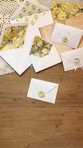 Tutorial de Sobres Decorados y Sellos DIY