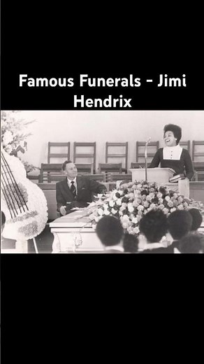 Famous Funerals - Jimi Hendrix #funeral #death #famous #history #jimihendrix #celebrity #27club #rip
