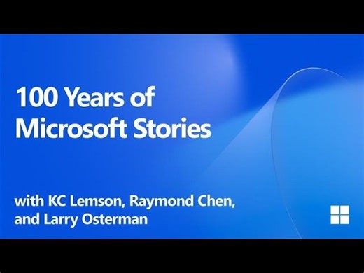 100 Years of Microsoft Stories | Microsoft Most Valuable Professional