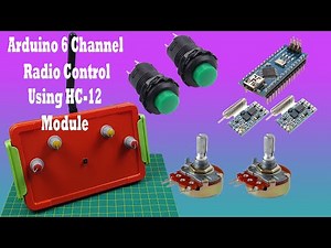 How to make Arduino RC remote control (6 Channel remote control)