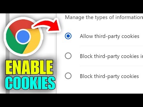 How To Enable Cookies On Google Chrome In Laptop