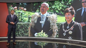 47K views · 923 reactions | “He gave me strength – he was my voice and now my voice is gone.” An emotional Dame Patsy Reddy was among the hundreds who made their way to Rongomaraeroa Marae, in Pōrangahau, to pay their respects to the esteemed Professor Piri Sciascia. Hania Douglas - Te Karere spoke to her and whānau spokesperson Pakake Winiata today. | Te Karere | Facebook