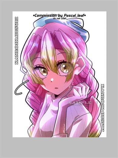 GUYS. I. CAN'T. WAIT. TO. OPEN. MY. COMMISSION. 👹👹 #kanrojimitsuri #fanart #sketch #commission #fyp