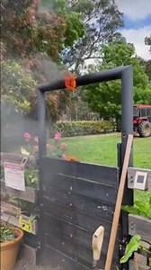 Aldi lights spark blaze on Hills farm