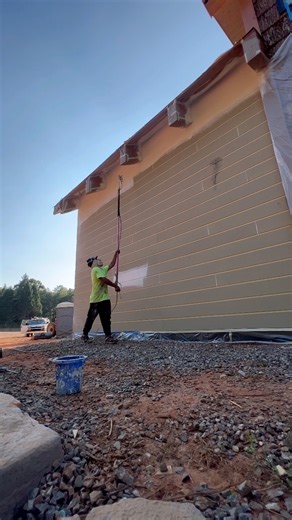 Extensión para pintar paredes altas sin usar escalera | Brocha y rodillo