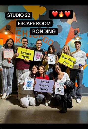 Inside the #Studio22 board bonding night through a #escaperoom ‼️‼️ congratulations to the winning team 🔥