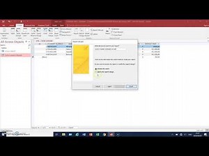 CREATE A REPORT USING REPORT WIZARD