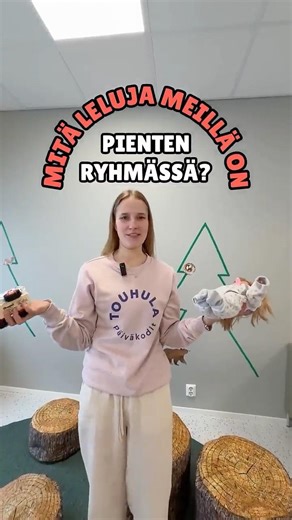 Mitä leluja päiväkodin pienten ryhmässä on?